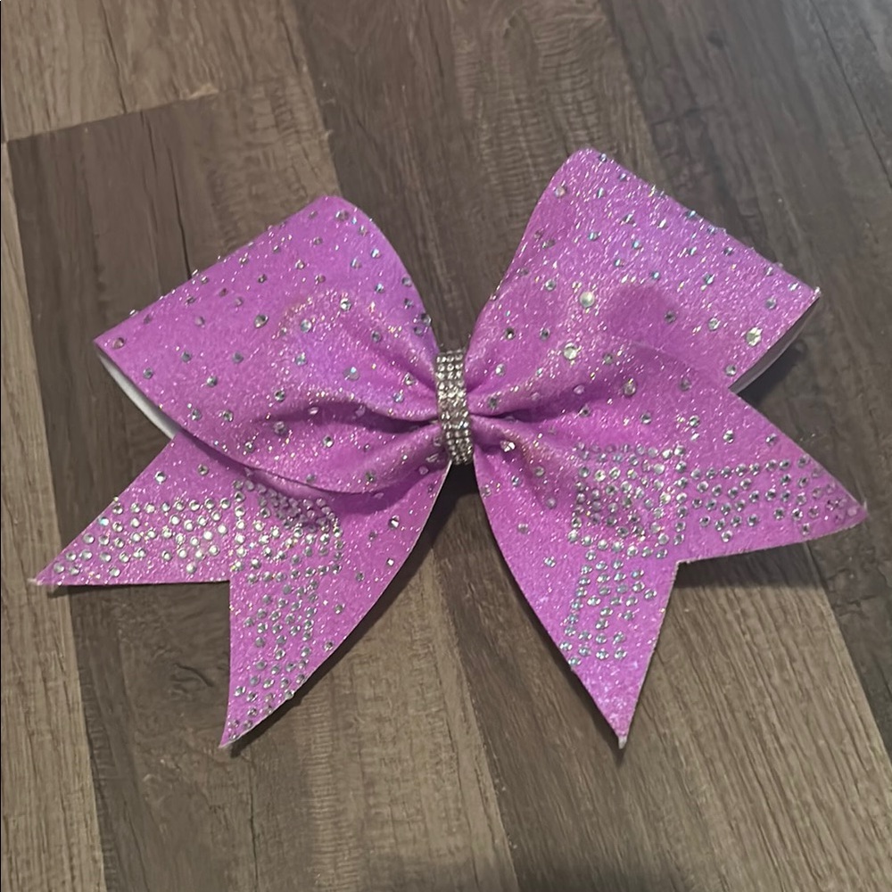 Sparkly Pink Hair Bow